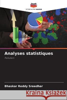 Analyses statistiques Bhaskar Redd 9786205732977 Editions Notre Savoir - książka