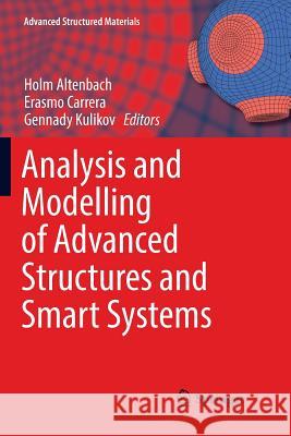 Analysis and Modelling of Advanced Structures and Smart Systems  9789811357794 Springer - książka