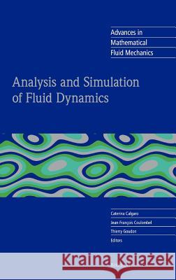 Analysis and Simulation of Fluid Dynamics Caterina Calgaro 9783764377410  - książka