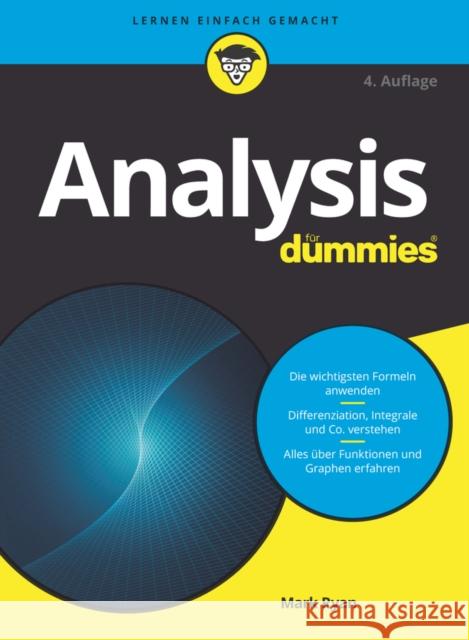 Analysis für Dummies Mark Ryan 9783527718559  - książka