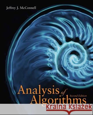 Analysis of Algorithms McConnell, Jeffrey 9780763707828 Jones & Bartlett Publishers - książka