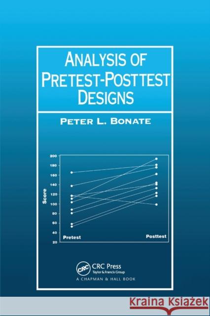 Analysis of Pretest-Posttest Designs Peter L. Bonate 9780367578985 CRC Press - książka