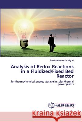 Analysis of Redox Reactions in a Fluidized/Fixed Bed Reactor Sandra Alvarez de Miguel 9783330016279 LAP Lambert Academic Publishing - książka