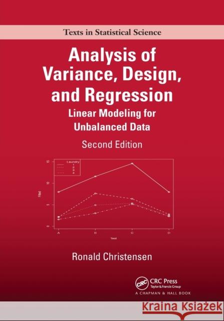 Analysis of Variance, Design, and Regression: Linear Modeling for Unbalanced Data, Second Edition Ronald Christensen 9780367737405 CRC Press - książka