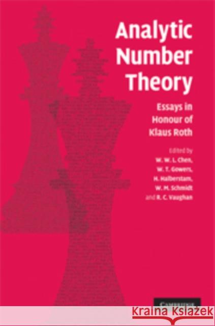 Analytic Number Theory Chen, W. W. L. 9780521515382 Cambridge University Press - książka