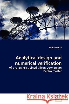 Analytical design and numerical verification Mohan Gopal 9783639252293 VDM Verlag - książka