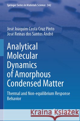 Analytical Molecular Dynamics of Amorphous Condensed Matter Costa Cruz Pinto, José Joaquim, dos Santos André, José  Reinas 9783031565199 Springer International Publishing - książka