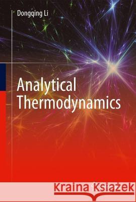 Analytical Thermodynamics Dongqing Li 9783030905163 Springer - książka