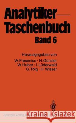 Analytiker-Taschenbuch  9783642701689 Springer - książka