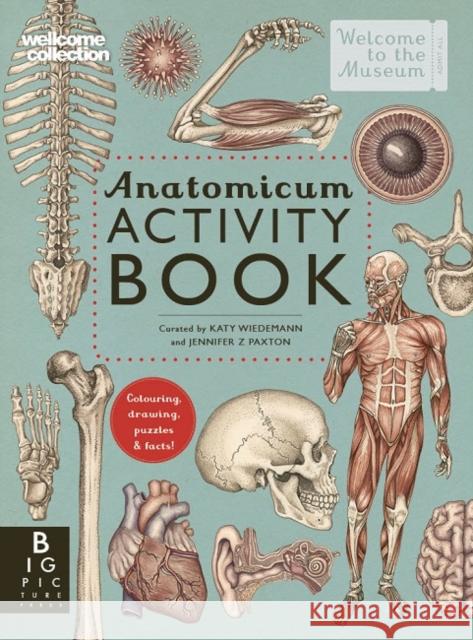 Anatomicum Activity Book Katy Wiedemann Jennifer Z Paxton  9781787416390 Templar Publishing - książka