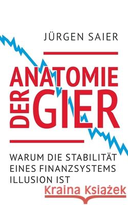 Anatomie der Gier: Warum die Stabilit?t eines Finanzsystems Illusion ist J?rgen Saier 9783819272417 Bod - Books on Demand - książka