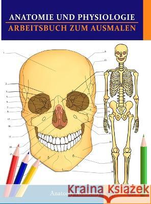 Anatomie und Physiologie Arbeitsbuch zum Ausmalen Anatomy Academy 9781804211502 Muze Publishing - książka