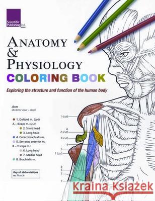 Anatomy & Physiology Coloring Book Scientific Publishing 9781935612704 Scientific Publishing, Ltd - książka