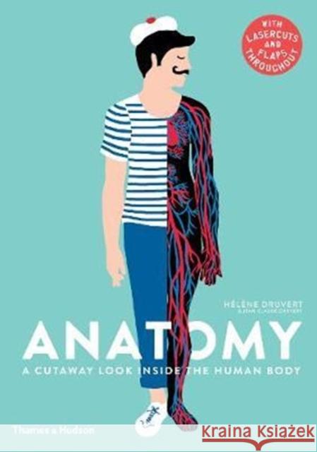 Anatomy: A Cutaway Look Inside the Human Body Druvert, Jean-Claude 9780500651360 Thames & Hudson Ltd - książka