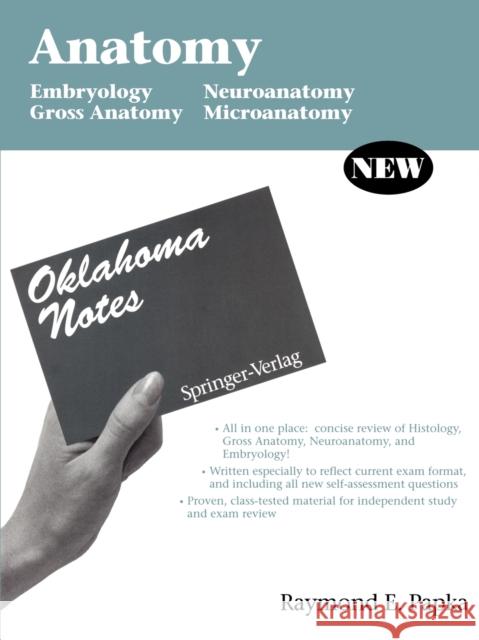 Anatomy: Embryology - Gross Anatomy - Neuroanatomy - Microanatomy Tomasek, J. J. 9780387943954 Springer - książka