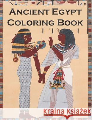 Ancient Egypt Coloring Book: For Kids Ages 4-8 Brainster Corner Publishing 9798718091786 Independently Published - książka