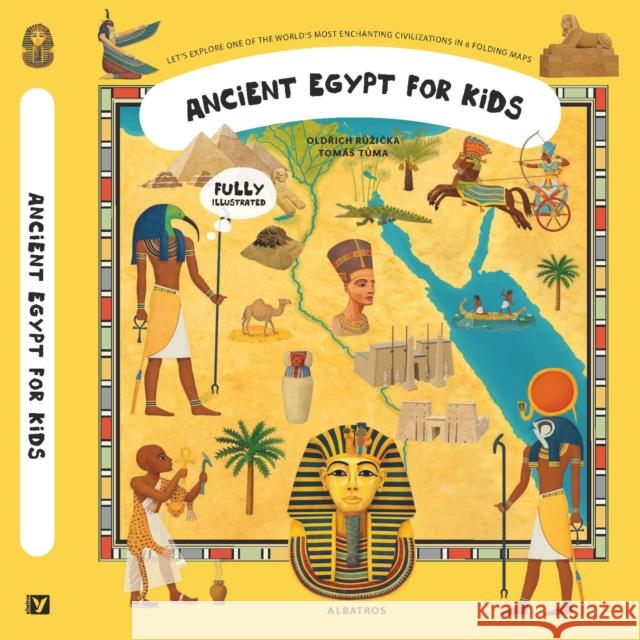 Ancient Egypt for Kids Oldrich Ruzicka 9788000065991 Albatros Media - książka
