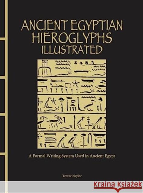 Ancient Egyptian Hieroglyphs Illustrated: A Formal Writing System Used in Ancient Egypt Trevor Naylor 9781838863234 Amber Books Ltd - książka