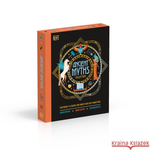Ancient Myths Collection: Greek Myths, Norse Myths and Egyptian Myths: Featuring 75 Legends and More than 200 Characters Ralphs, Matt 9780241655863 Dorling Kindersley Ltd - książka