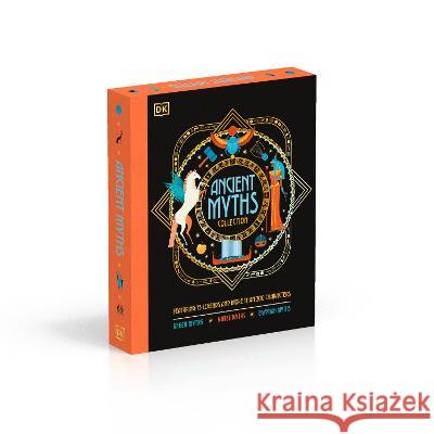 Ancient Myths Collection: Greek Myths, Norse Myths and Egyptian Myths: Featuring 75 Legends and More Than 200 Characters Jean Menzies Matt Ralphs 9780744092998 DK Publishing (Dorling Kindersley) - książka
