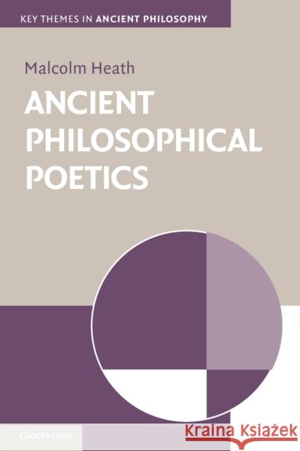 Ancient Philosophical Poetics Malcolm Heath 9780521168687  - książka