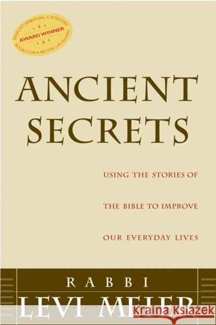 Ancient Secrets Levi Meier 9781681629780 Jewish Lights Publishing - książka