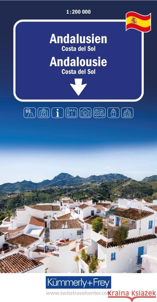 Andalusia / Costa del Sol  9783259300299 Kummerly & Frey,Switzerland - książka