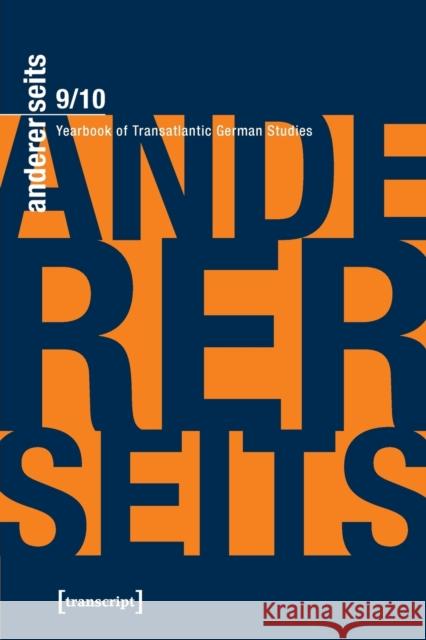 Andererseits Vol. 9/10 (2020/21): Yearbook of Transatlantic German Studies  9783837661286 Transcript Verlag - książka