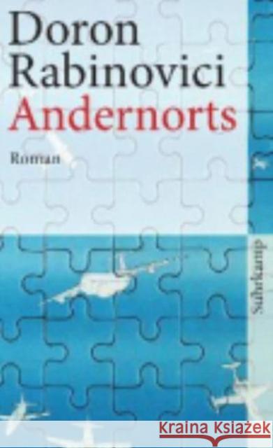 Andernorts Doron Rabinovici 9783518463109 Suhrkamp Verlag - książka