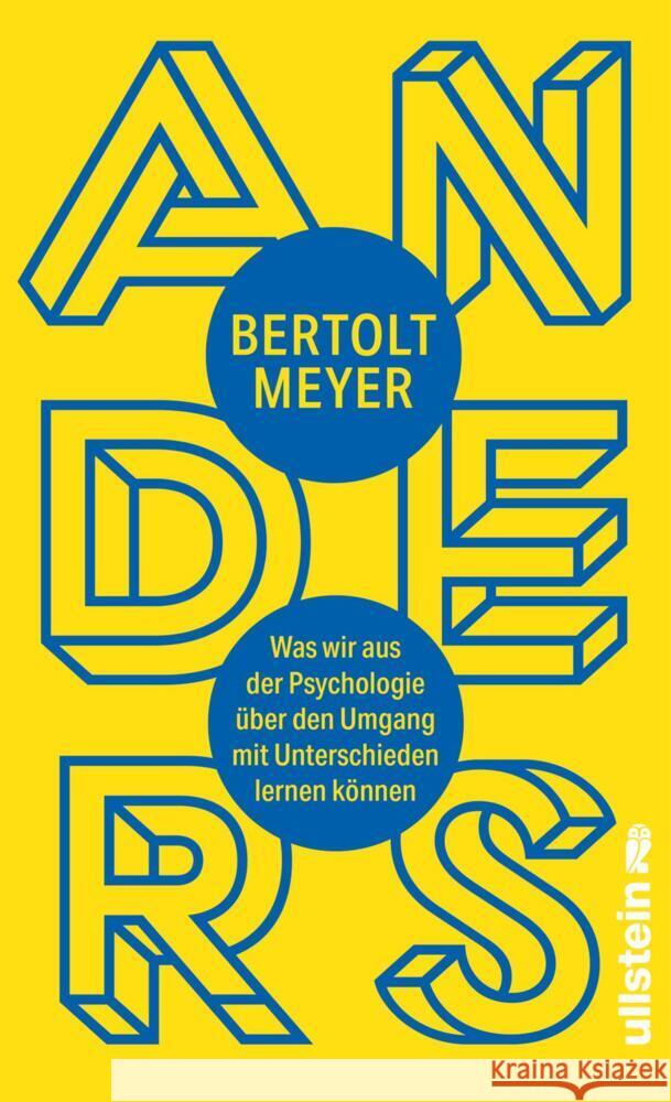 Anders Meyer, Bertolt 9783550204135 Ullstein HC - książka