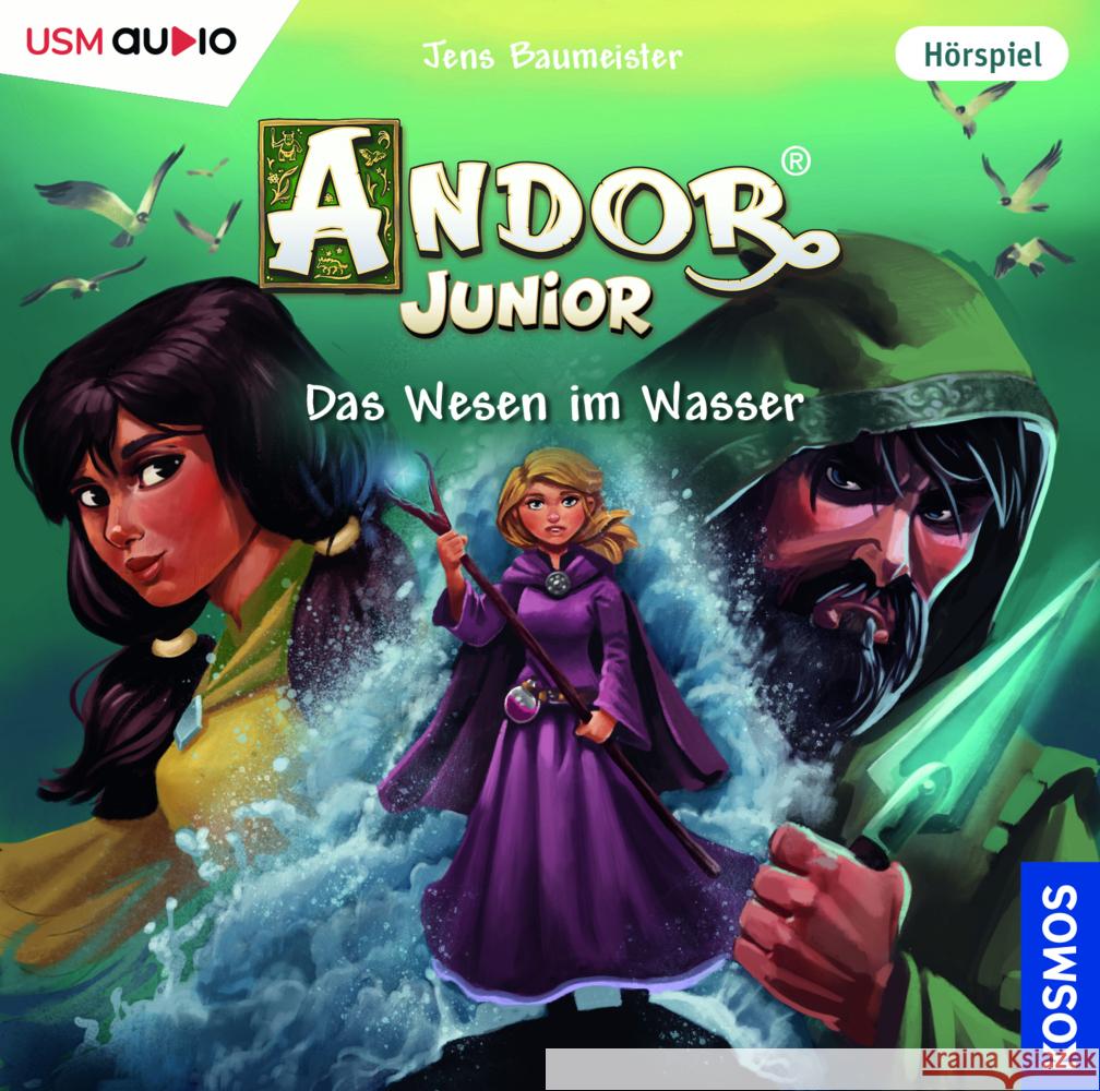 Andor Junior (5), 2 Audio-CD Baumeister, Jens 9783803234315 United Soft Media (USM) - książka
