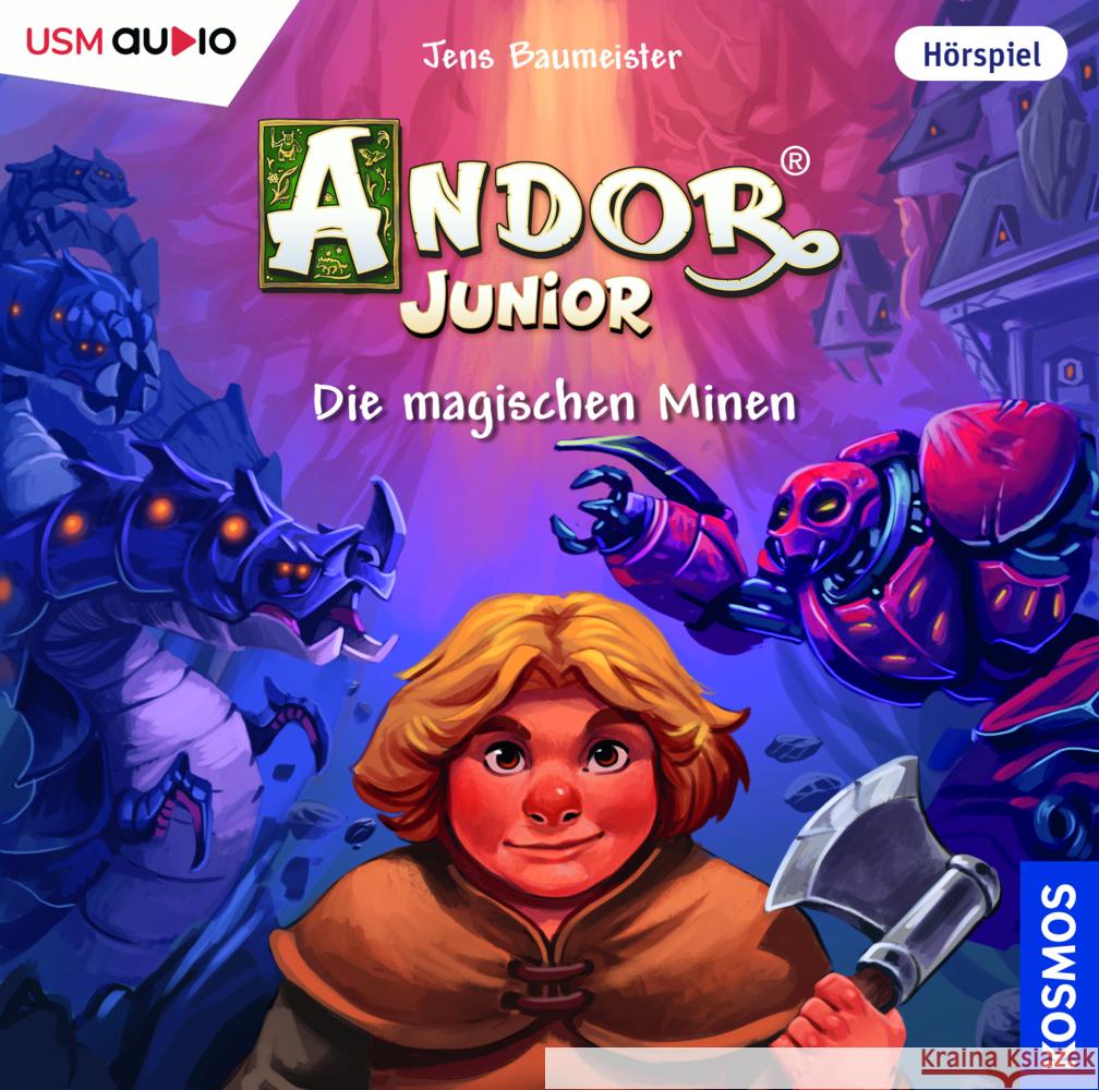 Andor Junior (6), 2 Audio-CD Baumeister, Jens 9783803234322 United Soft Media (USM) - książka