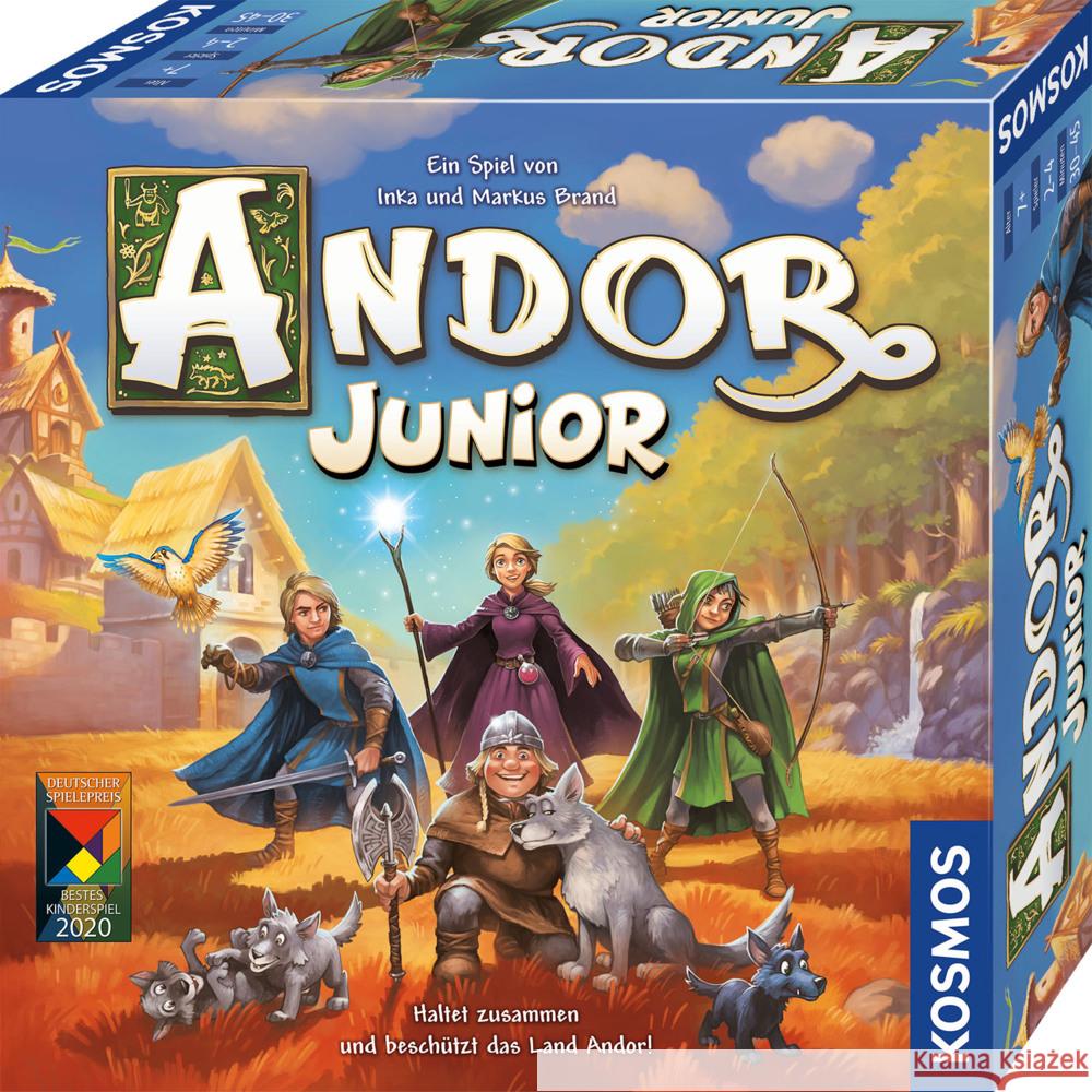 Andor Junior (Kinderspiel) : Kinderspiel Brand, Inka, Brand, Markus 4002051698959 Kosmos Spiele - książka