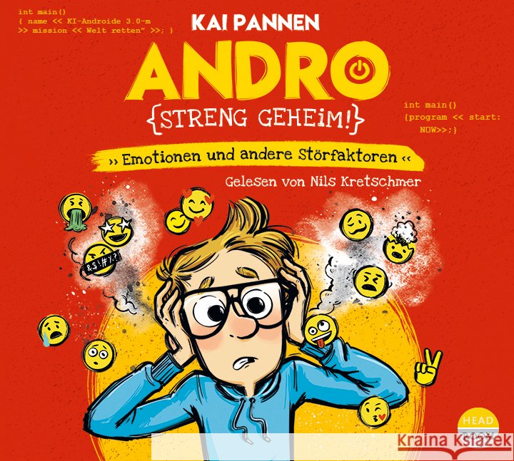Andro, streng geheim! - Emotionen und andere Störfaktoren (Teil 2), 1 Audio-CD Pannen, Kai 9783963460548 headroom sound production - książka