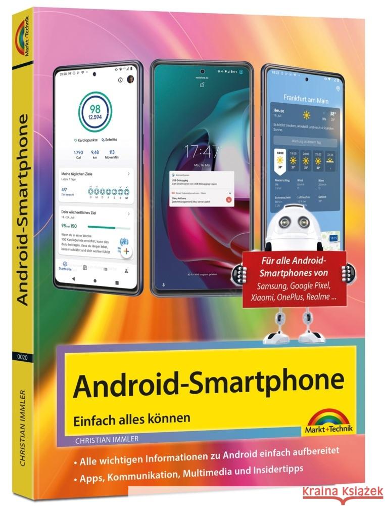 Android Smartphone Immler, Christian 9783988100207 Markt + Technik - książka