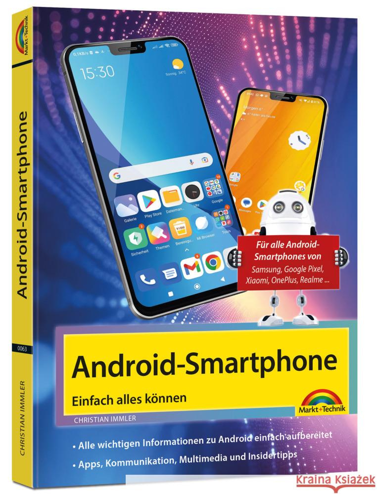 Android Smartphone Immler, Christian 9783988100634 Markt + Technik - książka