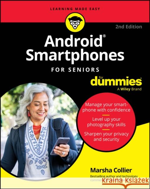 Android Smartphones For Seniors For Dummies Marsha Collier 9781394281572 John Wiley & Sons Inc - książka