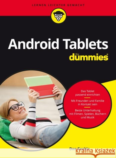 Android Tablets für Dummies Gookin, Dan 9783527713974 John Wiley & Sons - książka