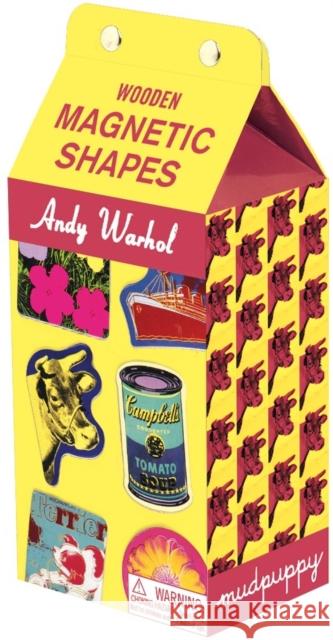 Andy Warhol Wooden Magnetic Shapes Andy Warhol 9780735338067 Galison - książka