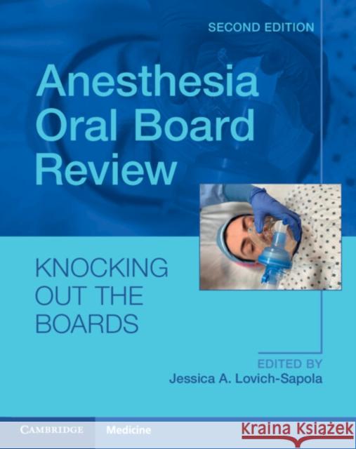 Anesthesia Oral Board Review  9781107498310 Cambridge University Press - książka