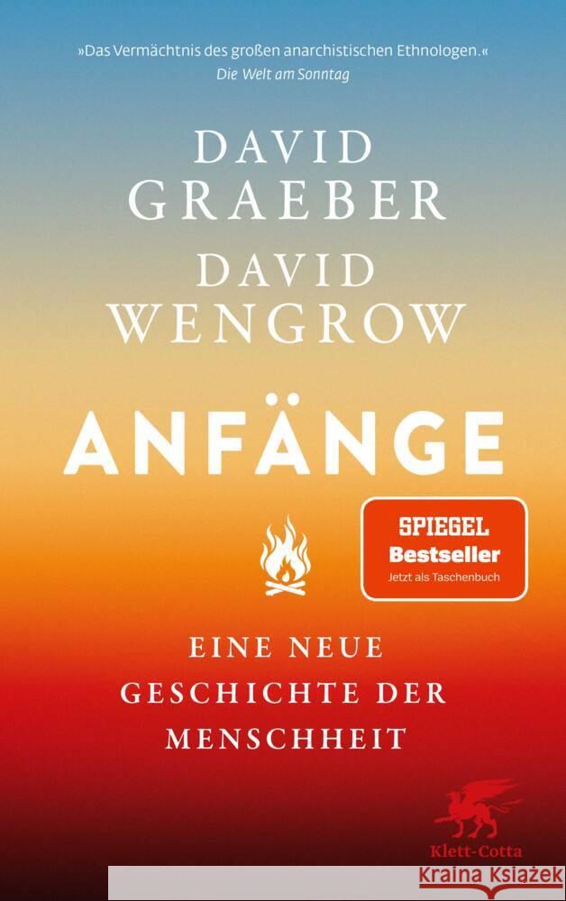 Anfänge Graeber, David, Wengrow, David 9783608966145 Klett-Cotta - książka