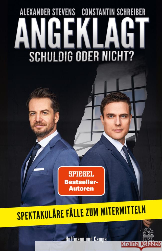 Angeklagt! Schuldig oder nicht? Schreiber, Constantin, Stevens, Alexander 9783455019971 Hoffmann und Campe - książka