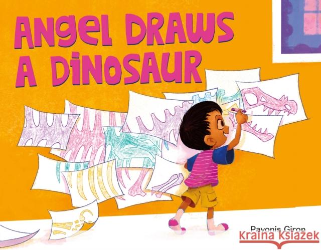 Angel Draws a Dinosaur Pavonis Giron Pavonis Giron 9781250874375 Henry Holt & Company - książka
