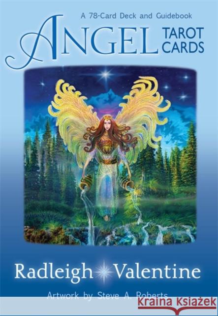 Angel Tarot Cards: A 78-Card Deck and Guidebook Radleigh Valentine 9781401955960 Hay House - książka