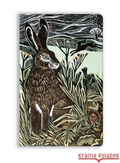 Angela Harding: Hidden Hares (Soft Touch Journal) Flame Tree Studio 9781835625842 Flame Tree Gift - książka