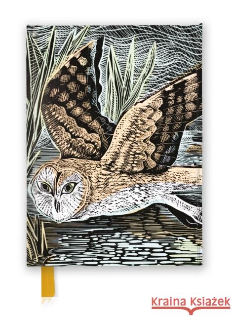 Angela Harding: Marsh Owl (Foiled Journal)  9781804177396 Flame Tree Publishing - książka