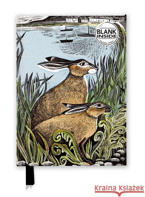 Angela Harding: Rathlin Hares (Foiled Blank Journal) Flame Tree Studio 9781804172056 Flame Tree Publishing - książka