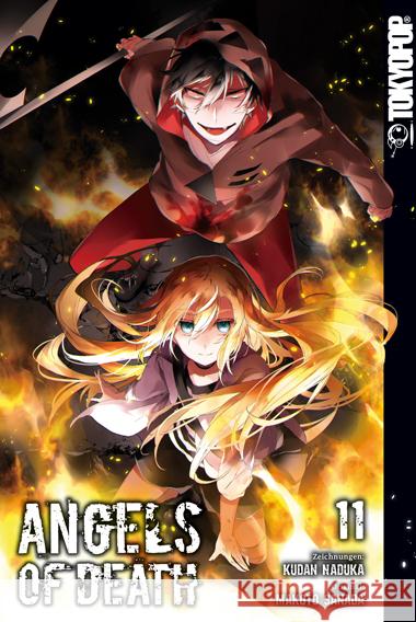 Angels of Death 11 Naduka, Kudan, Sanada, Makoto 9783842079694 Tokyopop - książka