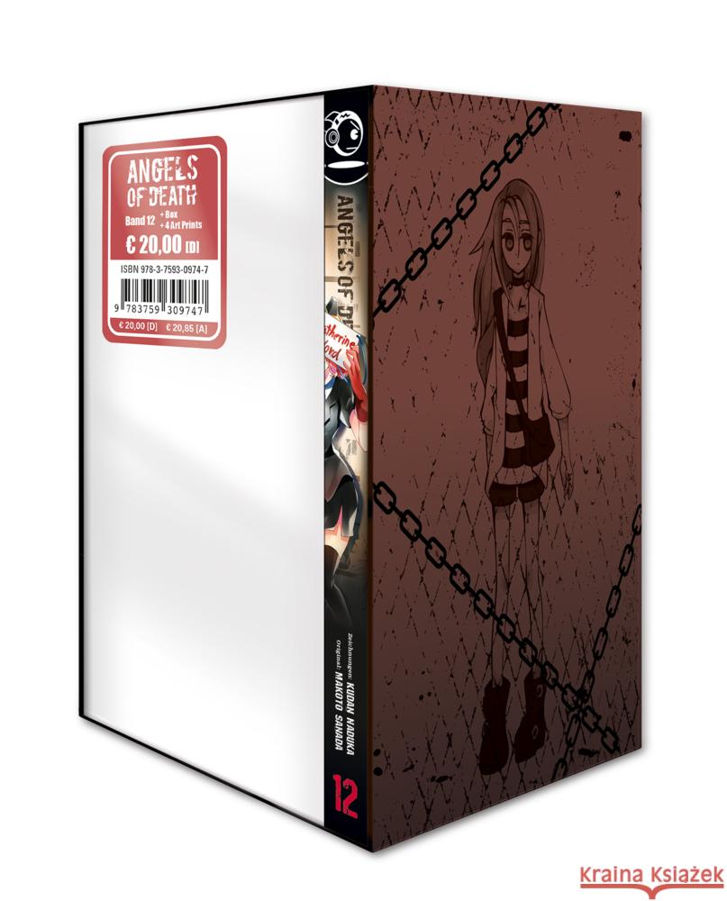 Angels of Death 12 + Box Naduka, Kudan, Sanada, Makoto 9783759309747 Tokyopop - książka