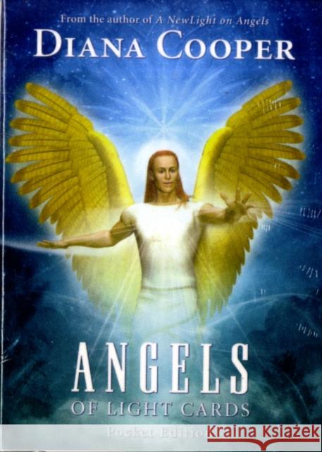 Angels of Light Cards Pocket Edition Diana Cooper 9781844091713 Findhorn Press Ltd - książka